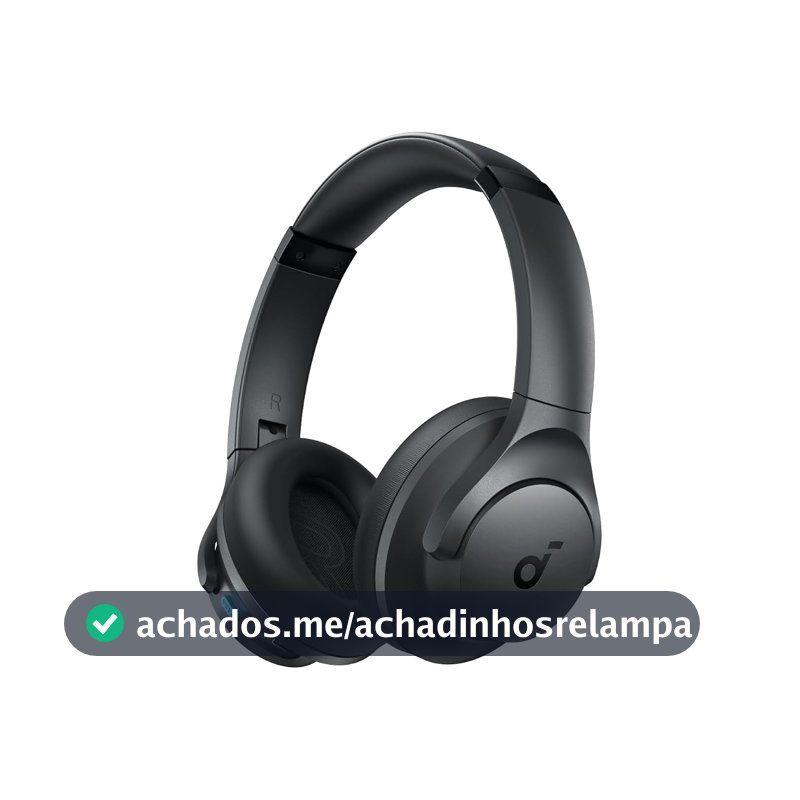 soundcore Q11i da Anker Headphone Bluetooth Over Ear, 60H Fone Gamer Preto