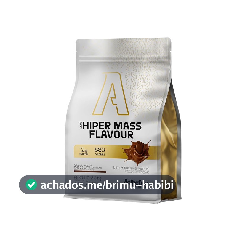 100% Hiper Mass Flavour (2,5kg), Chocolate, Atlhetica Nutrition