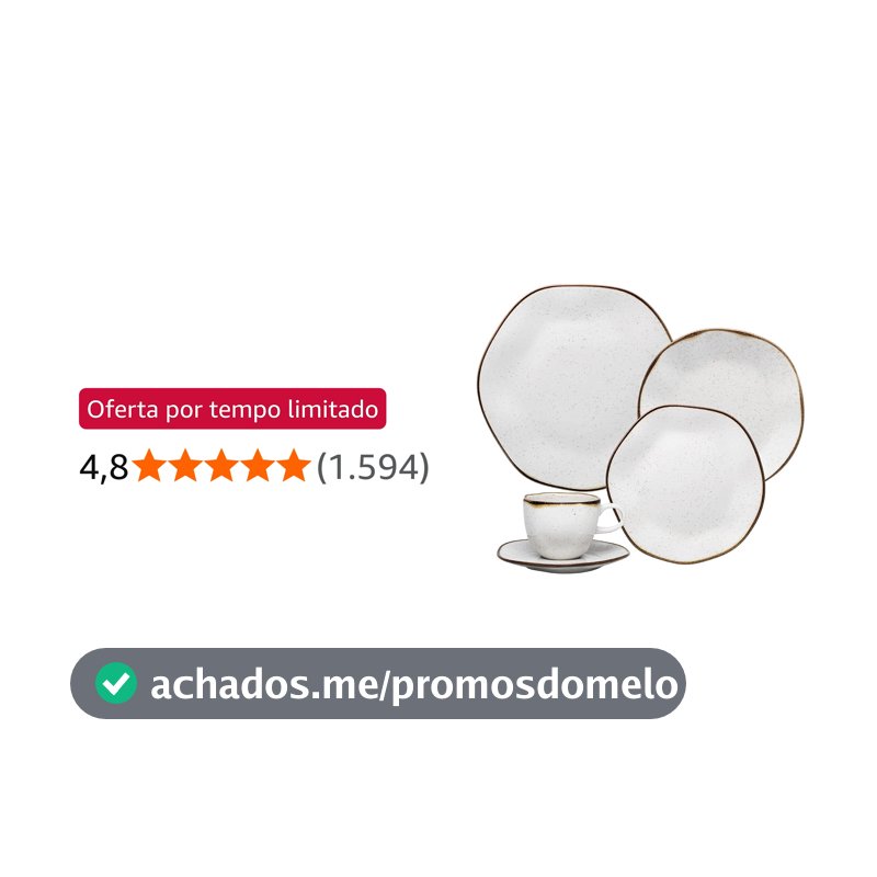 Oxford Aparelho De Jantar 30 Peças Ryo Maresia