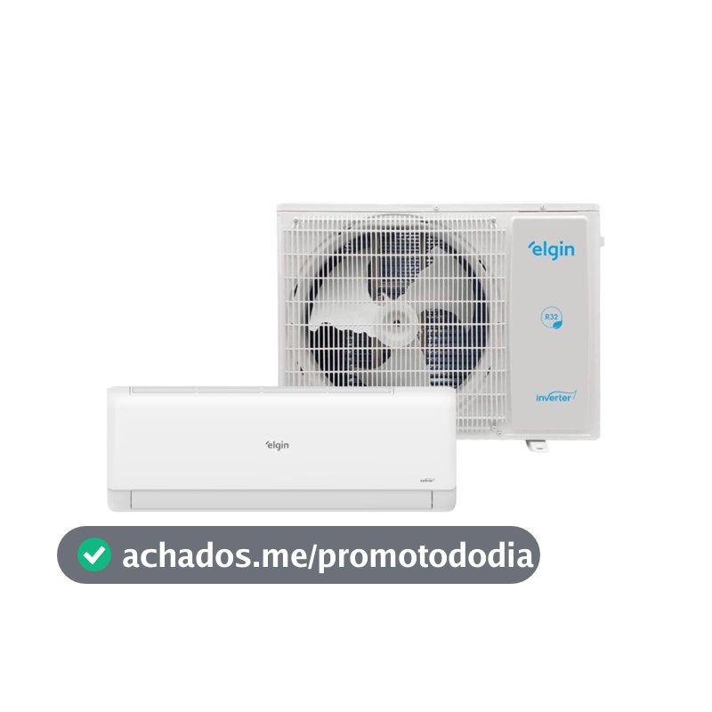 Ar Condicionado Split Elgin Eco Inverter III WiFi 12000 BTUs 220V
