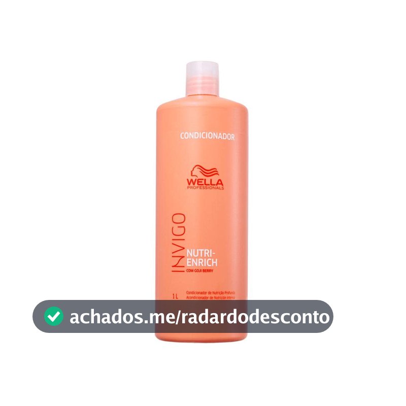 Wella Professionals Invigo Nutri-enrich Condicionador 1000ml