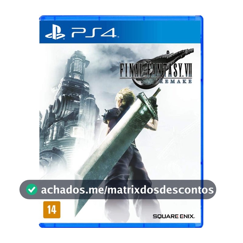 Final Fantasy VII Remake - Edição Padrão - PlayStation 4