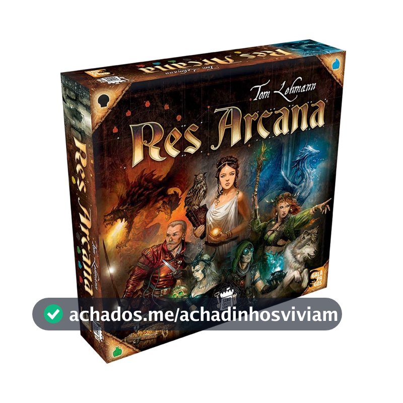 Galápagos, Res Arcana, Jogo de Tabuleiro Competitivo, 2-4 jogadores, 30-60min