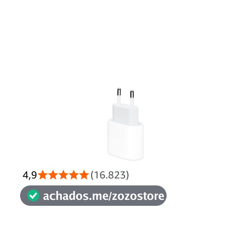 Adaptador de corrente USB-C de 20 W