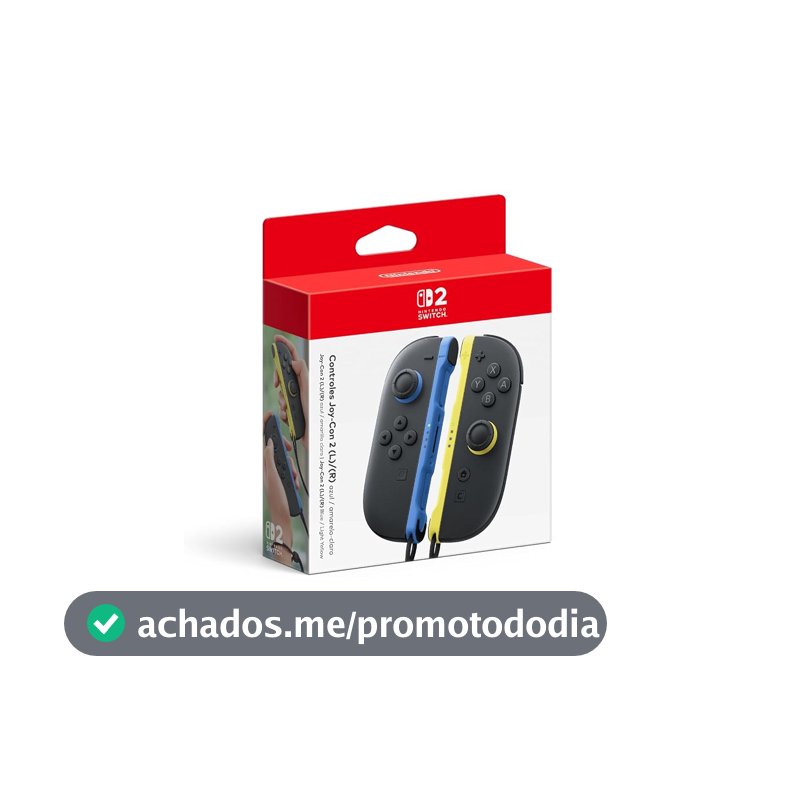 Controles Joy-Con 2 Azul e Amarelo - Nintendo Switch 2