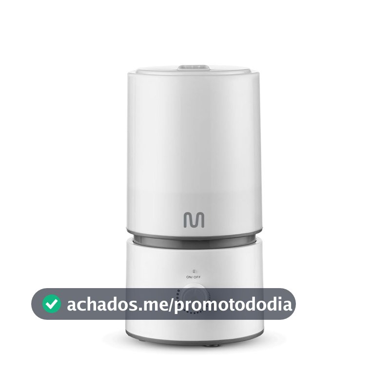 Umidificador Ultrassônico Easy Air 1.8L Branco Multi Saúde - HC290