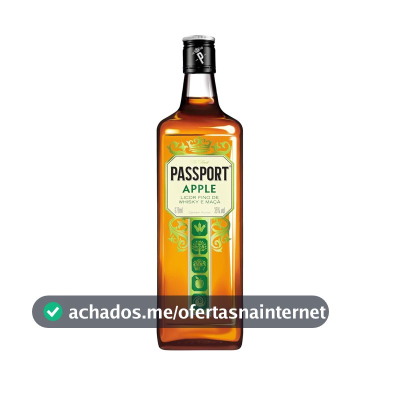 LICOR DE WHISKY PASSPORT APPLE 670ml