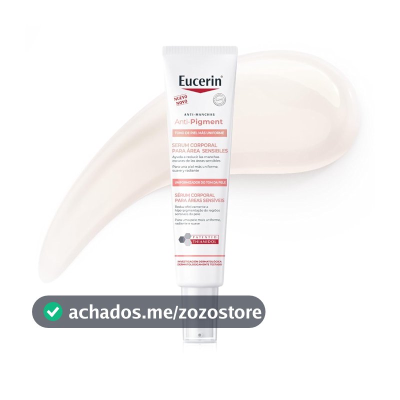 EUCERIN Sérum Corporal Antimanchas Áreas Sensíveis 75ml, Anti-Pigment, Clareador Axilas e Virilha, Thiamidol