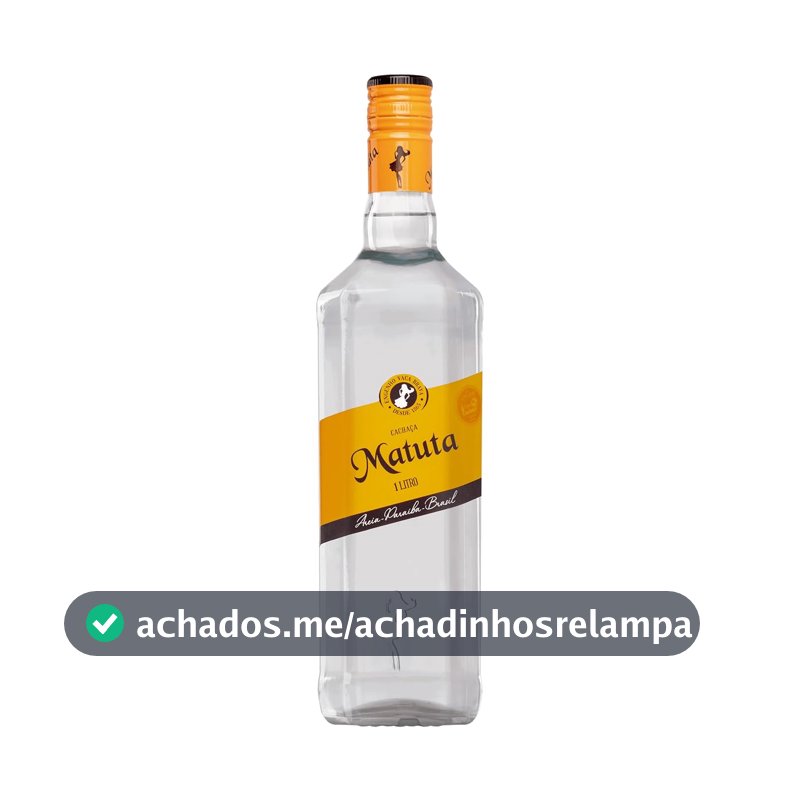 Matuta Cristal Cachaça 1 L