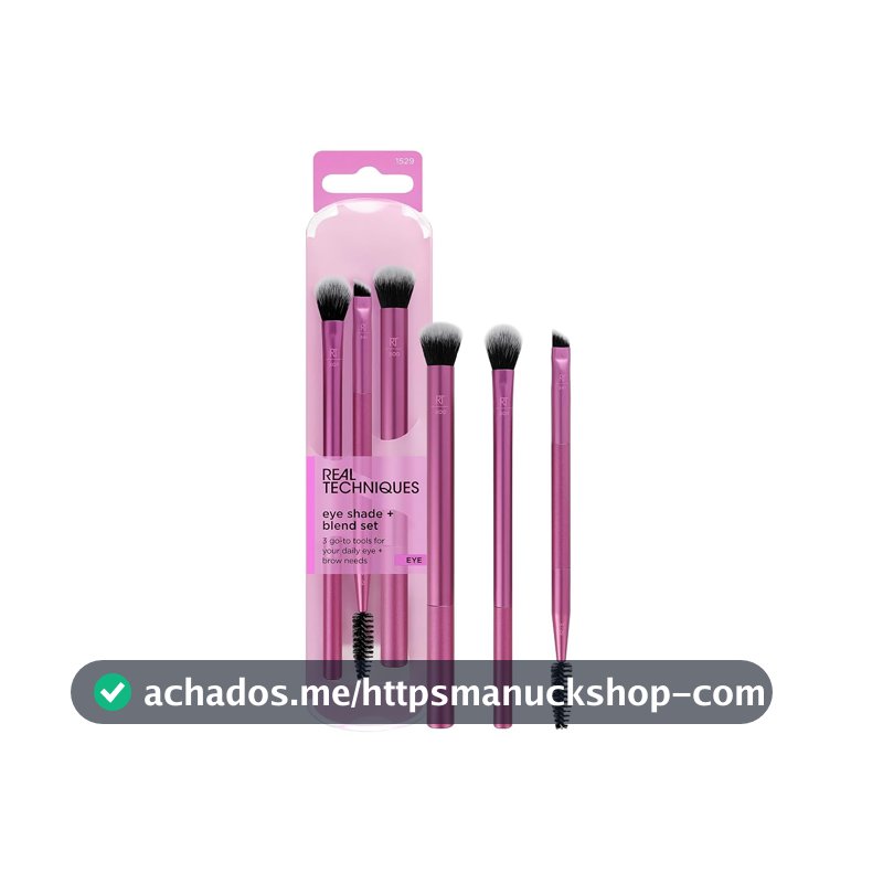 Real Techniques Pincel para Sombra e Pincel para Aplicação de Cores, Roxo
