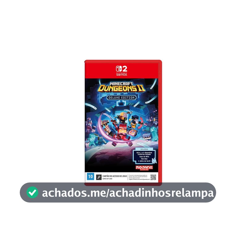 Minecraft Dungeons II Deluxe Edition – Nintendo Switch 2