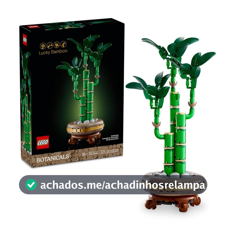 LEGO Botanicals Bambu da Sorte 10344 (325 Peças)