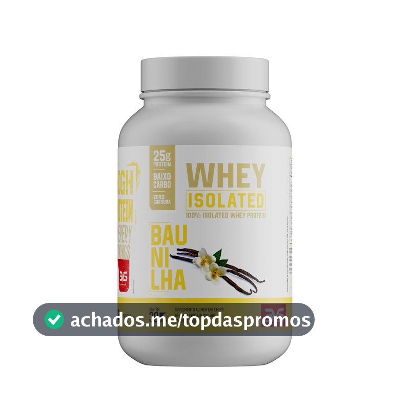 3VS Nutrition 100% Whey Isolada Sabor Baunilha 900g