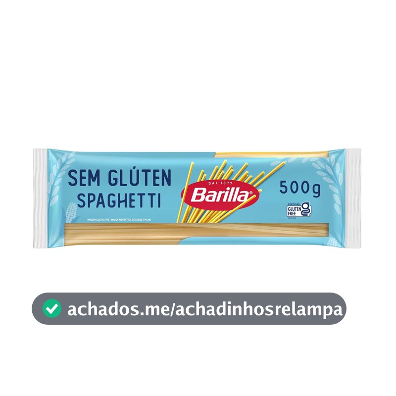 Macarrão Sem Glúten Spaghetti Barilla 500g