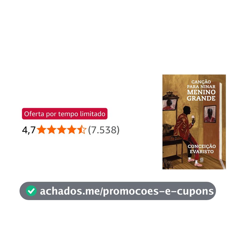 Canção para ninar menino grande