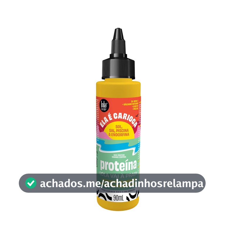 Ela é Carioca Mini Proteína Capilar 90ml, Lola Cosmetics