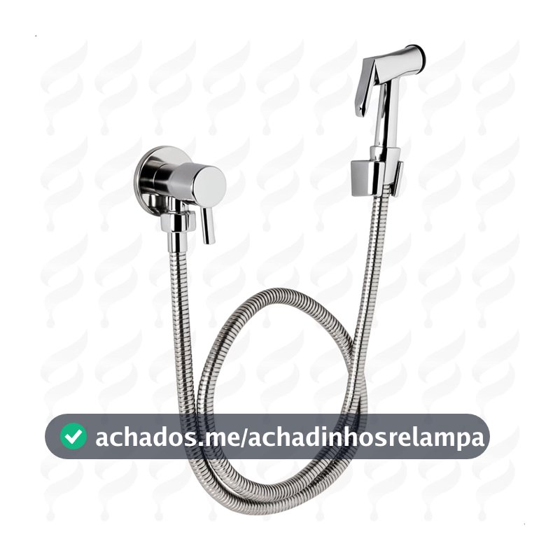 Oferta por tempo limitado: Ducha Higiênica Inox Banheiro Metal Redonda SOFTINOX Chuveirinho Banheiro