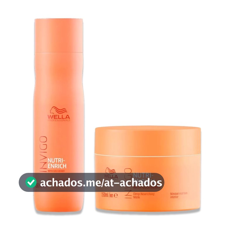 Kit Wella Professionals Invigo Nutri-Enrich (Shampoo e Máscara)