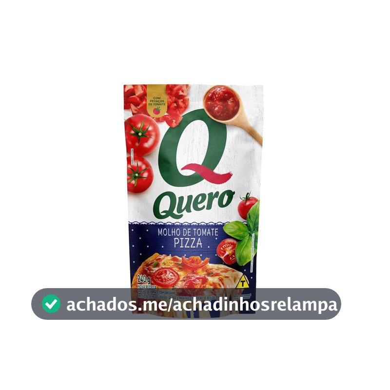 Quero Molho de Tomate Pizza, 240g