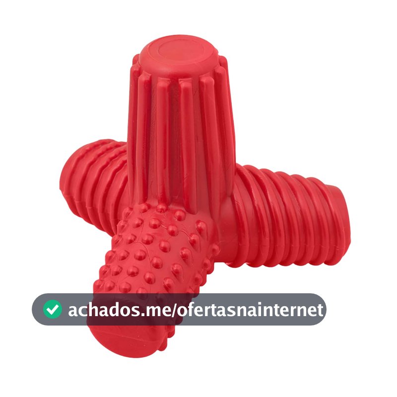 Mordedor de Nylon para Cães Pet Games 4 Dogs, Vermelho, Tamanho PP