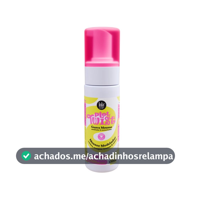 Plot Twist Guava Mousse Modeladora Capilar 150ml, Lola Cosmetics