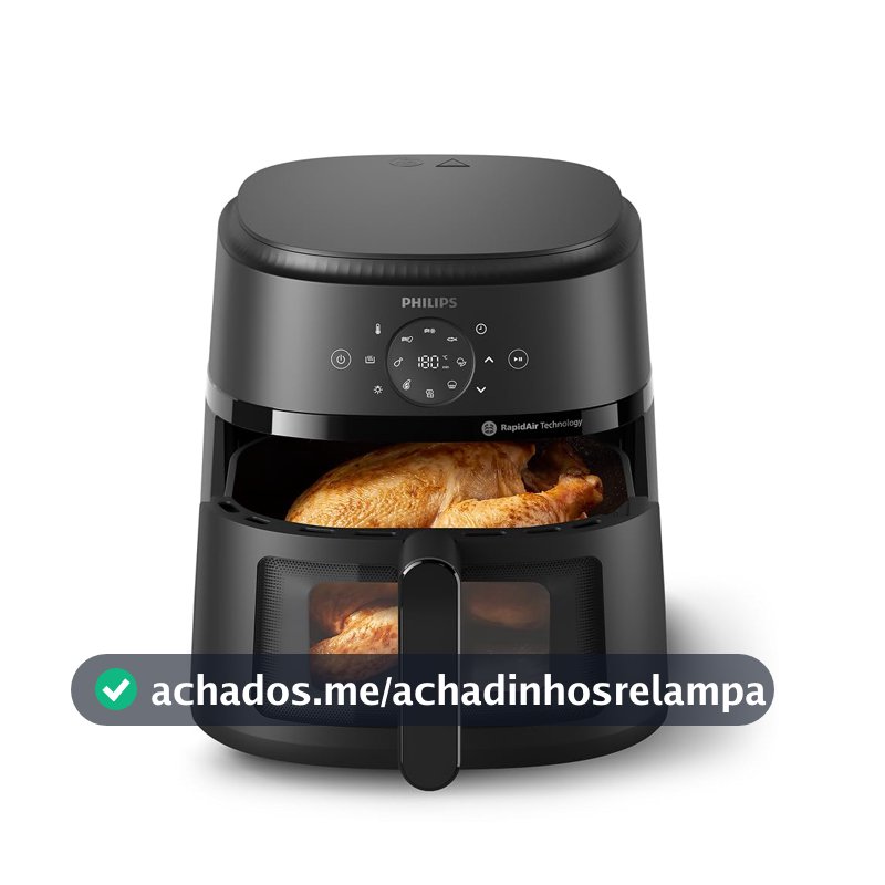 Philips Walita Fritadeira Airfryer Série 2000 6,2L, Painel Touch, 110V