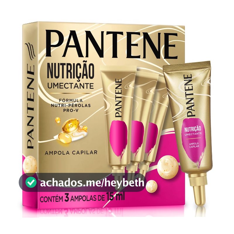 Ampola Capilar Pantene Pro-V Nutrição Umectante 45 ml