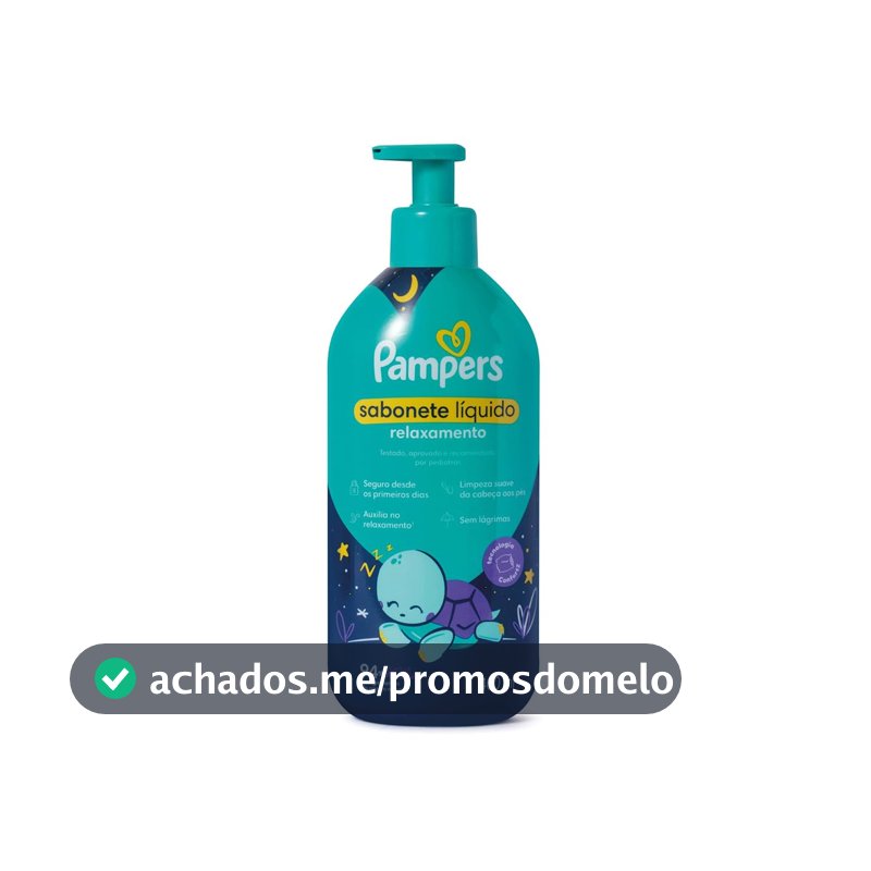 Pampers Sabonete Líquido Relaxamento 400ml