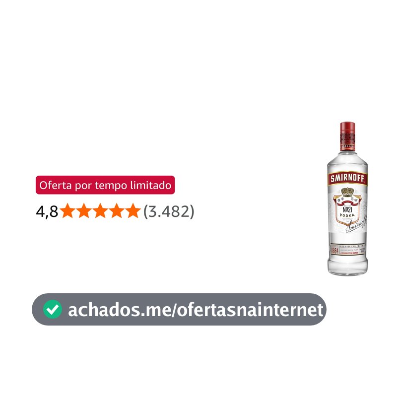 Smirnoff Vodka Nº 21 998ml