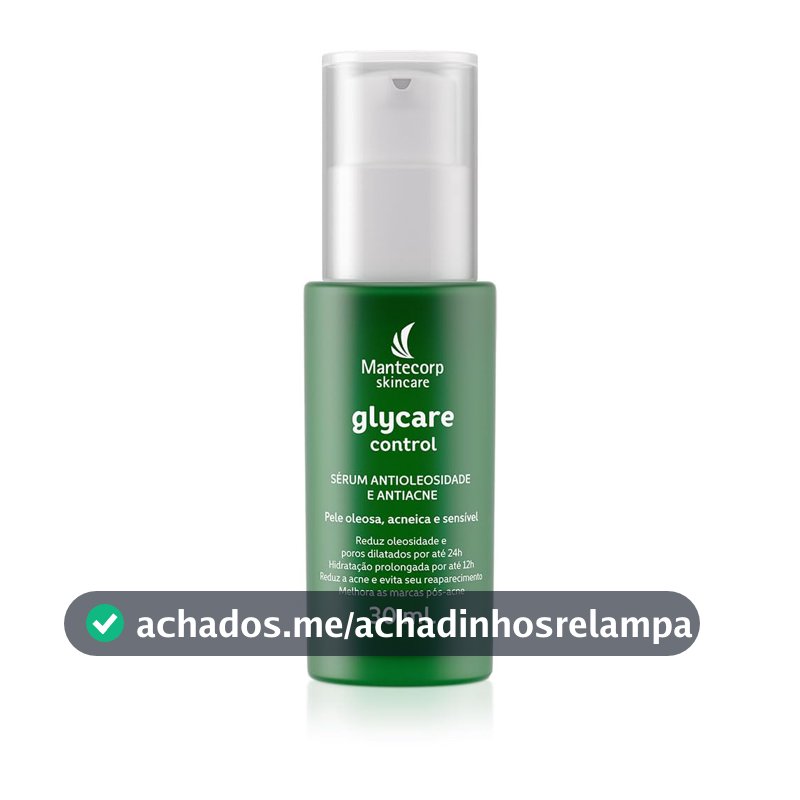 Sérum Antioleosidade Glycare Control 30ml Mantecorp Skincare