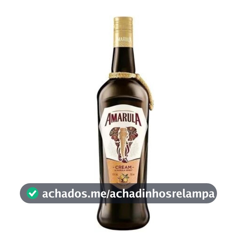 Licor Amarula Cream, 17% de Teor Alcoólico, Garrafa 750ml, Amarula Original