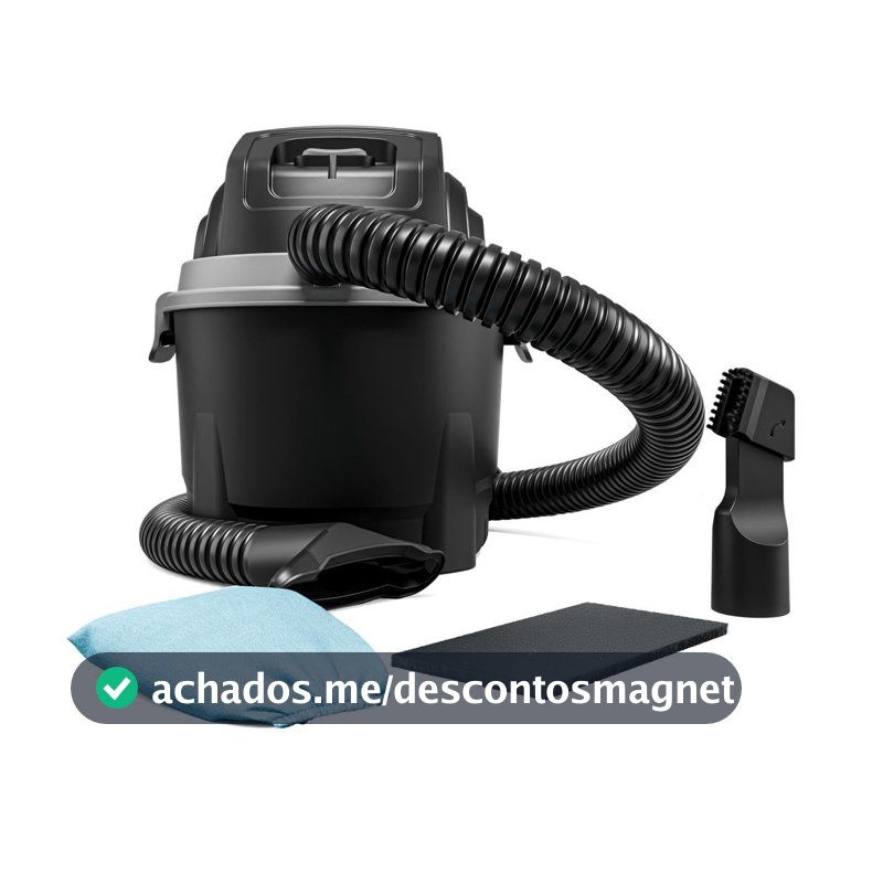 Aspirador de Pó e Água Britânia BAS08A Função sopro 1500W 127V