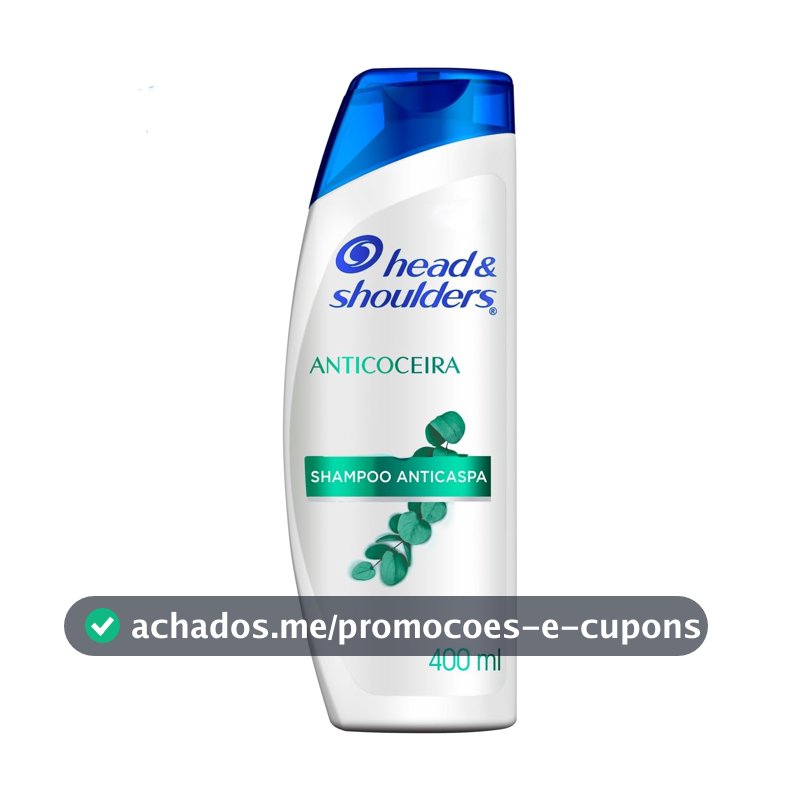 Head & Shoulders Shampoo Anticaspa Anticoceira 400 ml