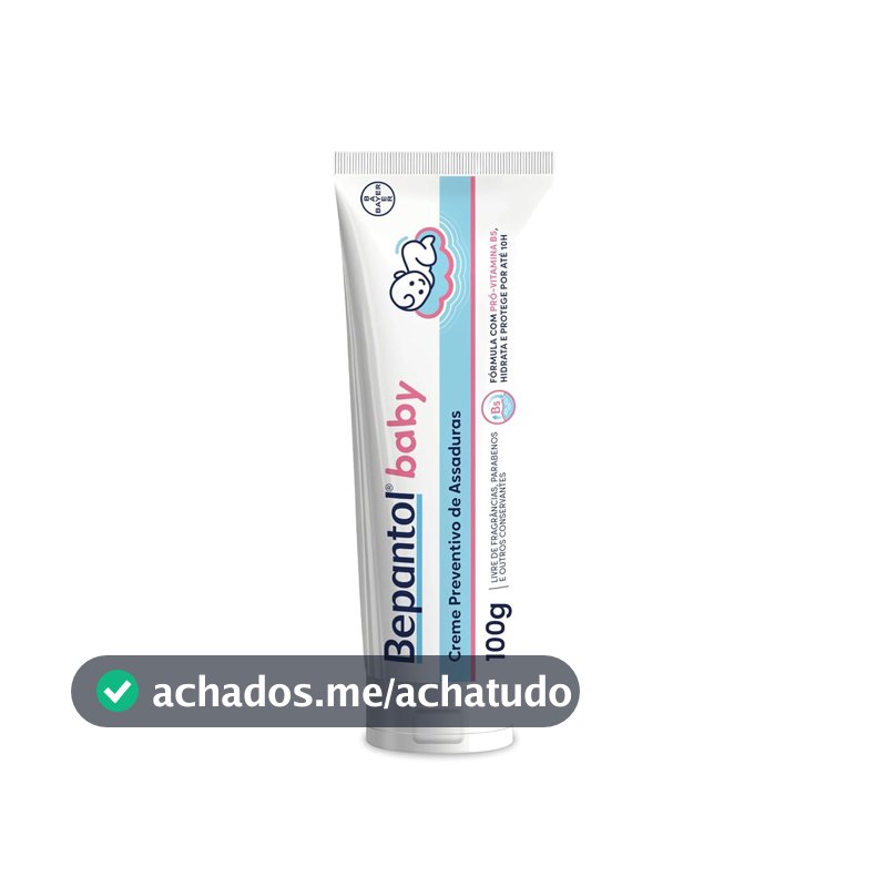 Bepantol Baby Pomada Assadura Bebe, Hipoalergênica, 100g