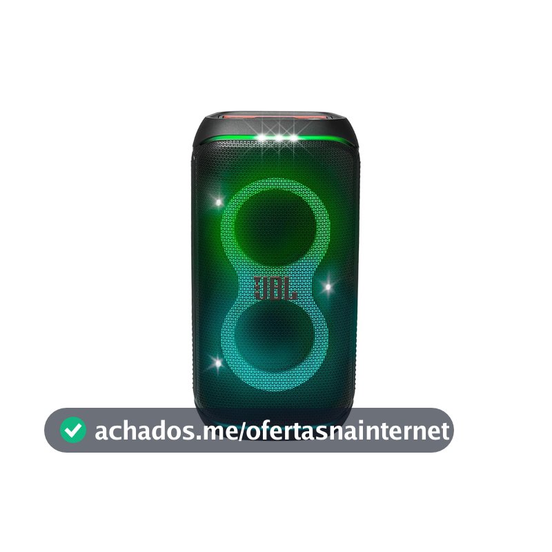JBL PartyBox Club 120, Caixa de Som Bluetooth com Luzes - Preto