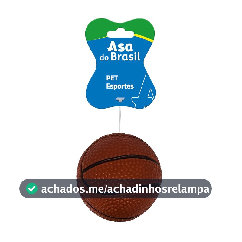 Brinquedinho Pet Bolinha Esportes, Multicor, Asa Do Brasil
