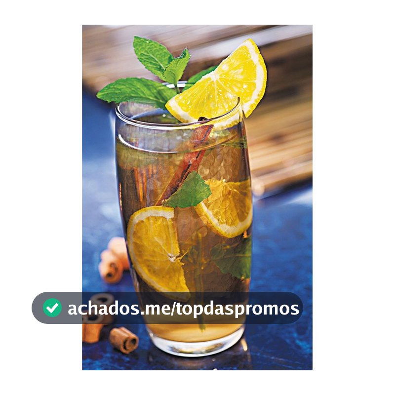 Jogo de Copos Long Drink Favo Nadir 430ml com 6 peças