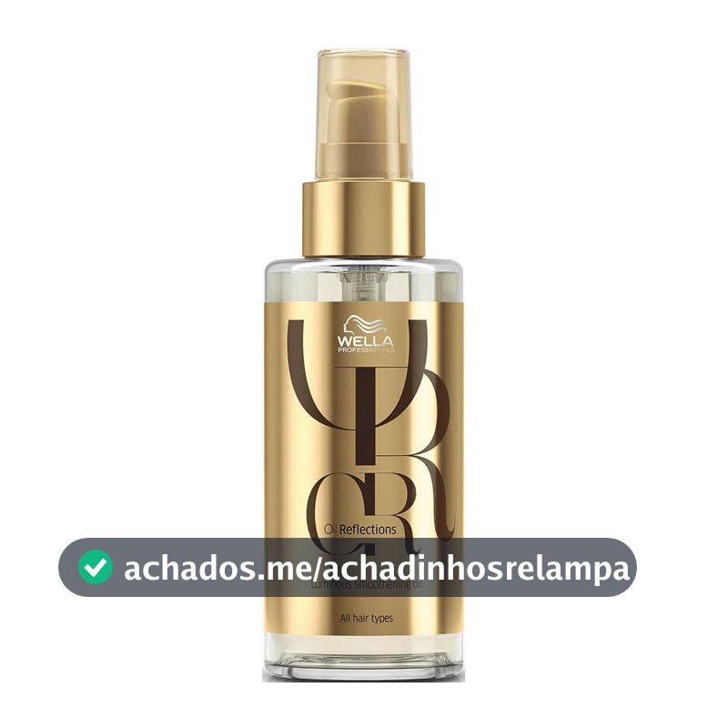 Óleo Capilar Oil Reflections Wella Professionals 100 ml