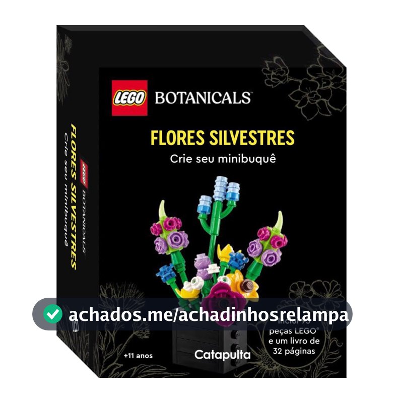 LEGO Botanicals - Flores silvestres - Crie seu minibuquê