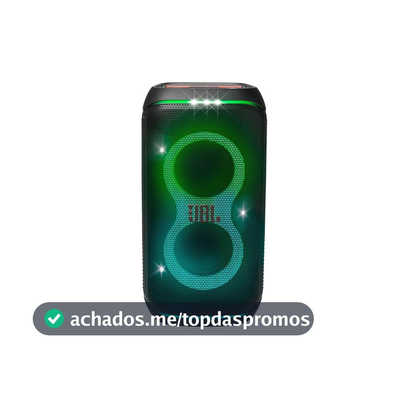 JBL PartyBox Club 120, Caixa de Som Bluetooth com Luzes - Preto