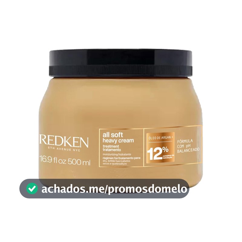 Redken Máscara de Tratamento All Soft Heavy Cream