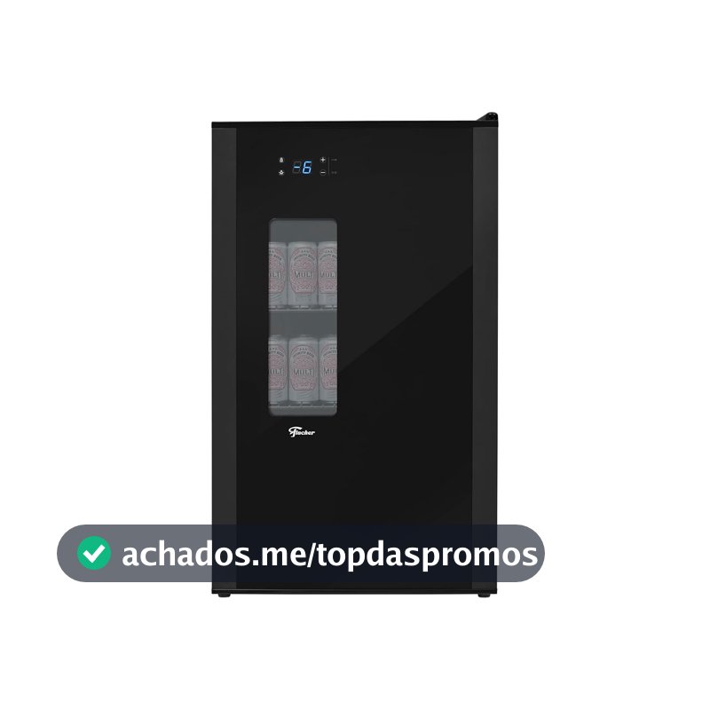 Fischer Cervejeira Infinity Multi Frost Free 92L Preto 220V