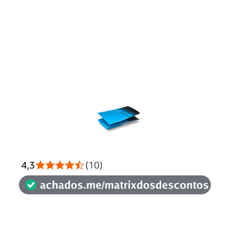Tampas do console PlayStation®5 Slim – Rhythm Blue