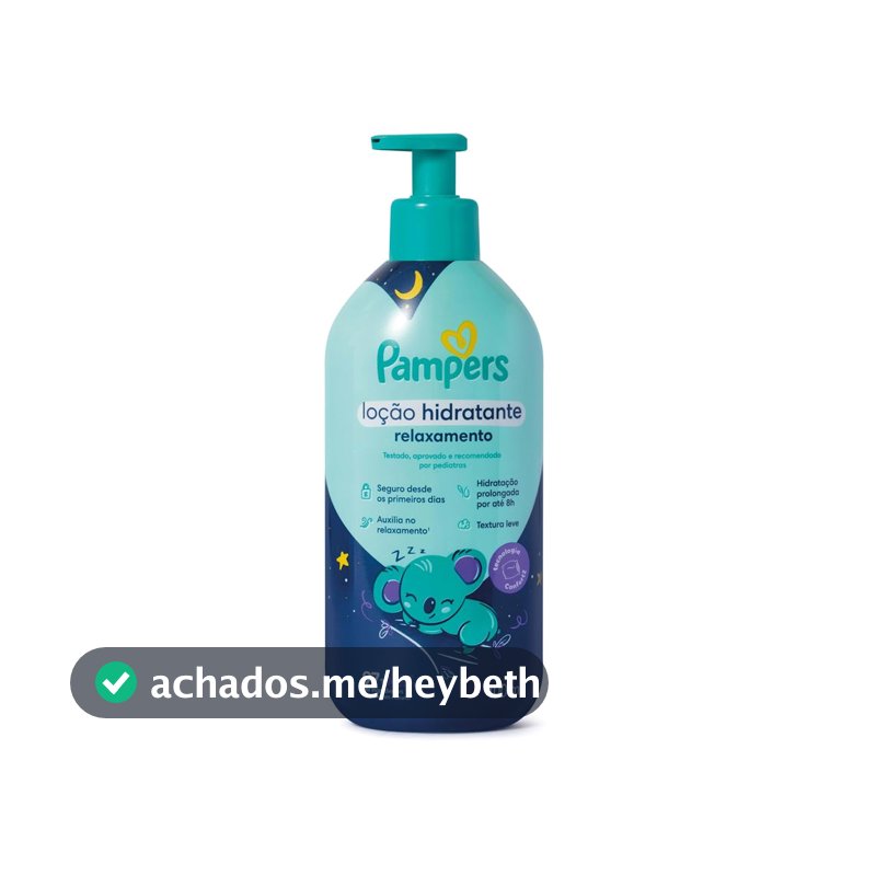 Pampers Loção Hidratante Relaxamento 400ml
