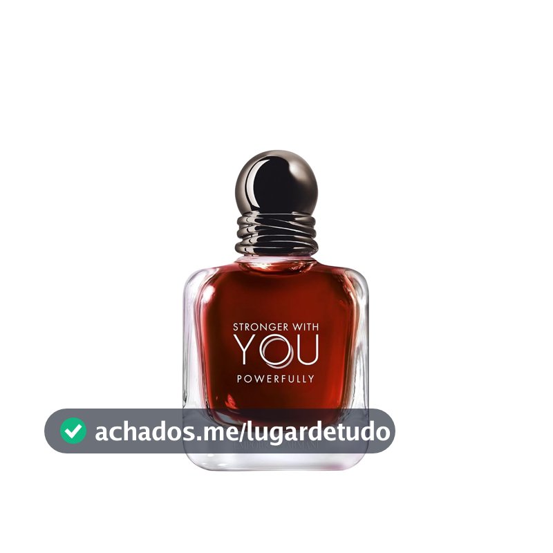 PERFUME MASCULINO EMPORIO ARMANI STRONGER WITH YOU POWERFULLY 50ML
