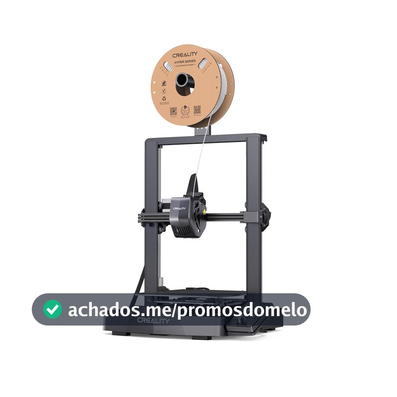 Impressora 3D Creality Ender 3 V3 SE, velocidade de impressão de 250 mm/s Impressoras 3D FDM com nivelamento automático, extrusora direta Sprite com carregamento automático de filamentos