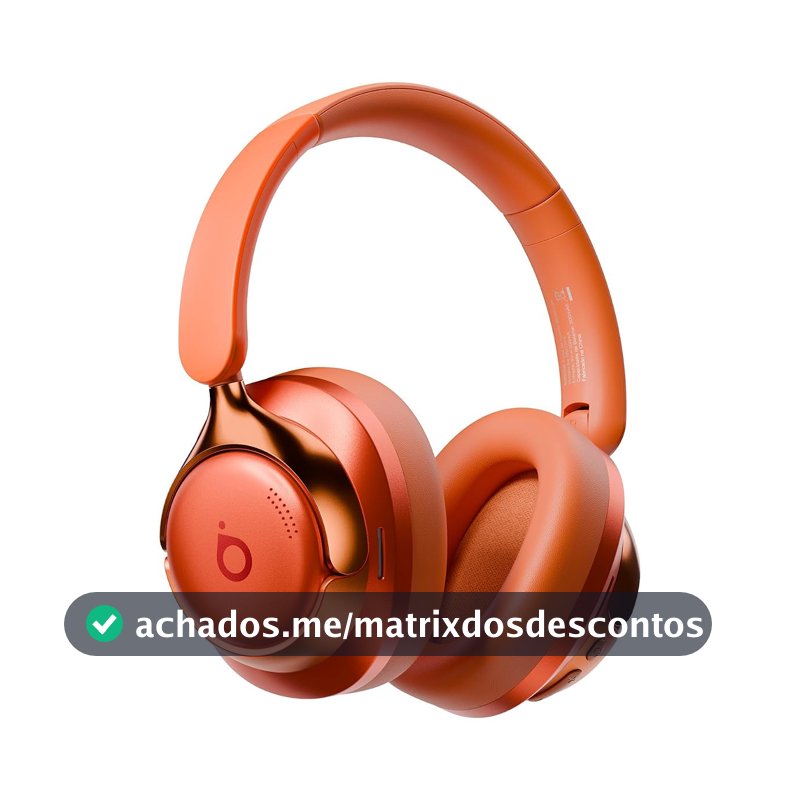 Basike Fone de Ouvido Bluetooth 6.0 Headphone com Cancelamento de Ruído ANC
