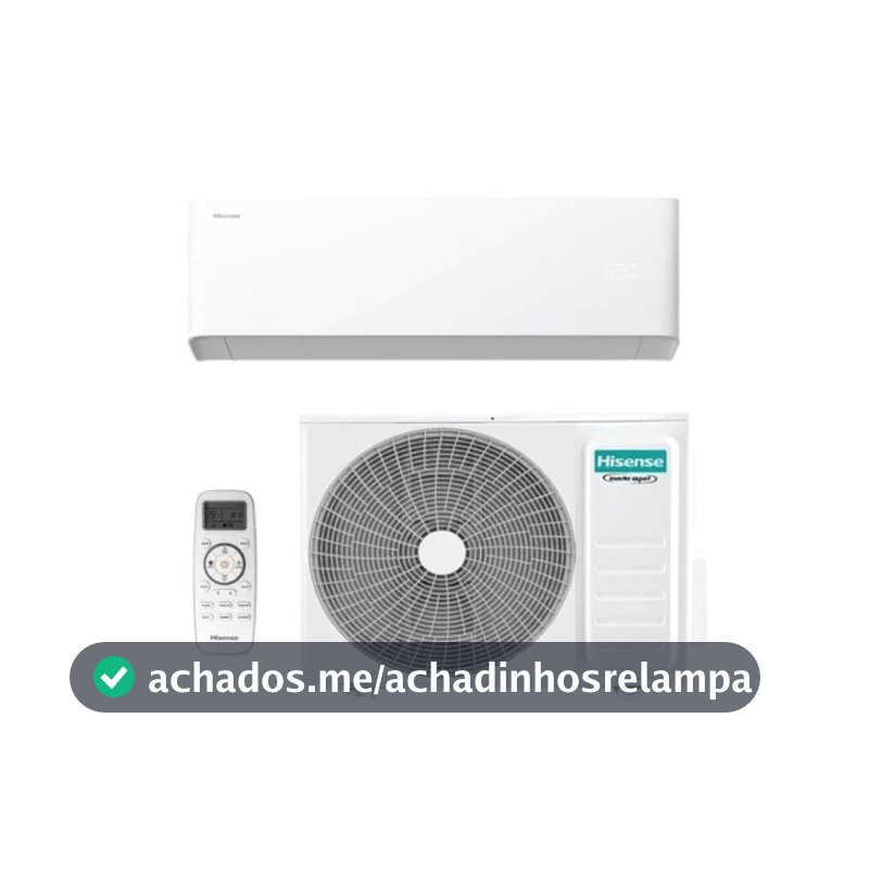 Ar Condicionado Split Inverter 12000 BTUs Hisense Hi-Efficiency Frio AS-12TW2RLUHB00E - 220V
