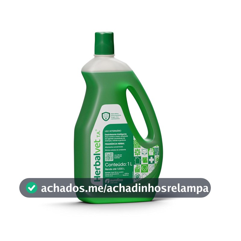 Desinfetante Herbalvet T.A. Ourofino 1 L