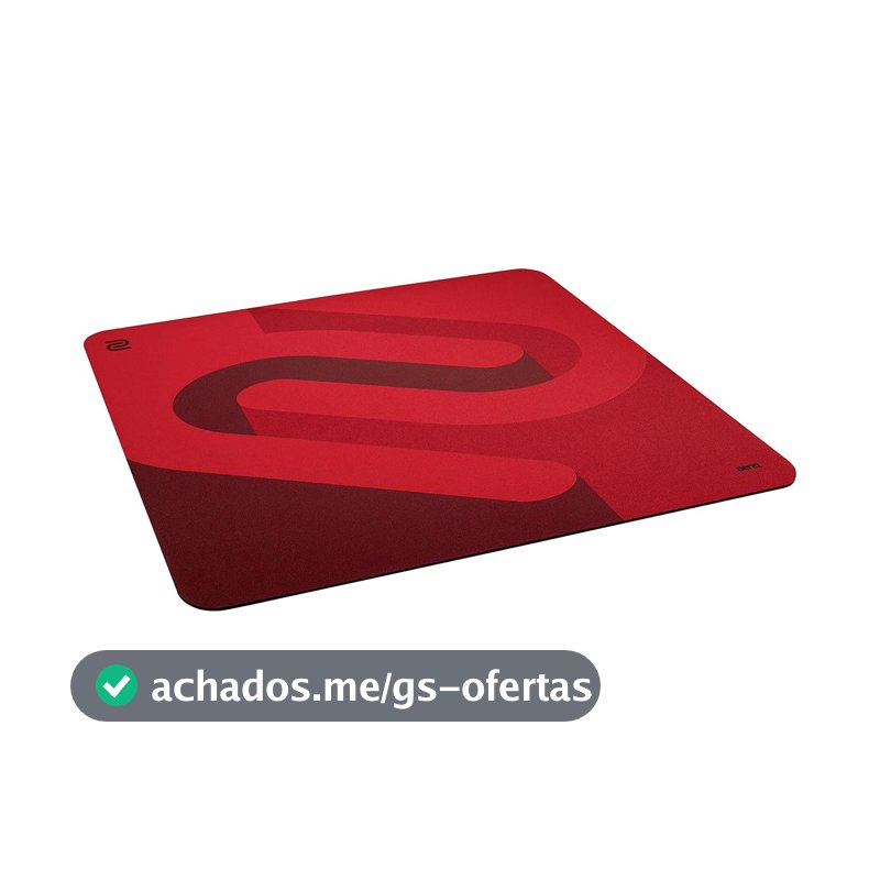 Mousepad Gamer Zowie H-SR-SE RED para Esports 500 x 500 mm